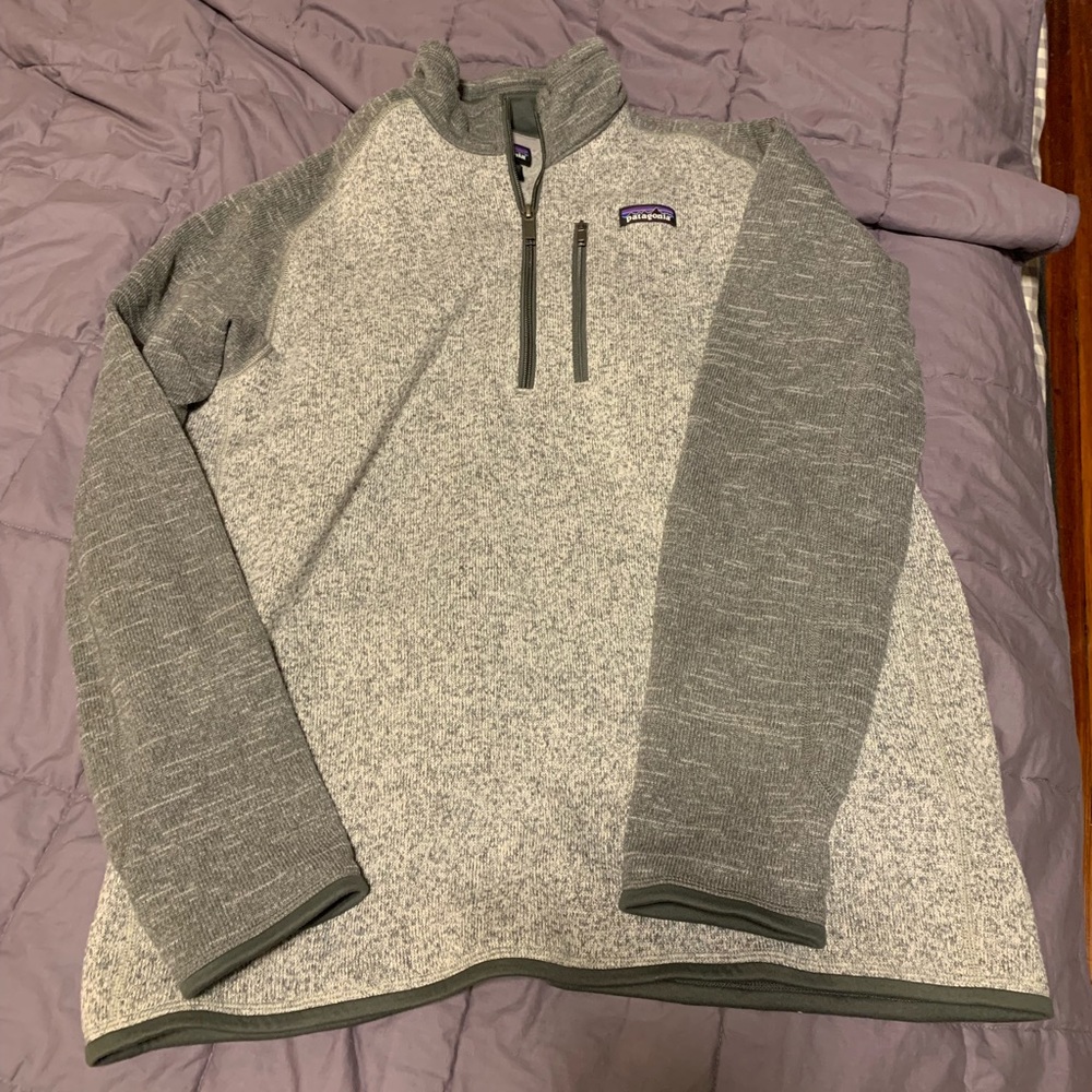 Patagonia 1/4 Zip Sweater Size Large